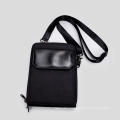 Men's Black Messenger Bag